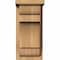 Ekena Millwork New Brighton Smooth Corbel w/Backplate, Western Red Cedar, 7 1/2"W x 8"D x 16"H COR08X08X16NEB01SWR - alternate 3